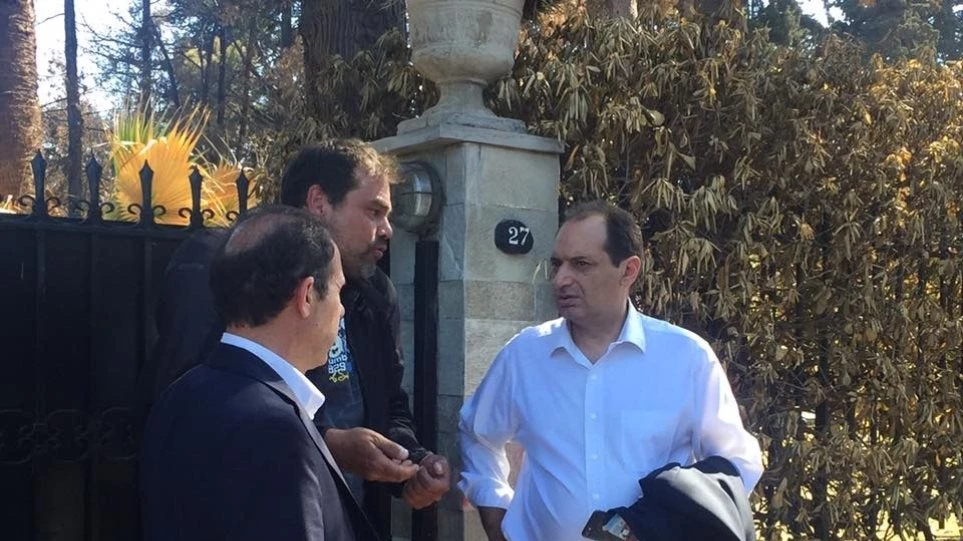 «Αυτοψία» σε Μάτι και Κόκκινο Λιμανάκι από τον Χρήστο Σπίρτζη